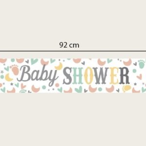 Baby Shower Foil Banner