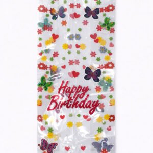 Happy Birthday Cellophane Bags