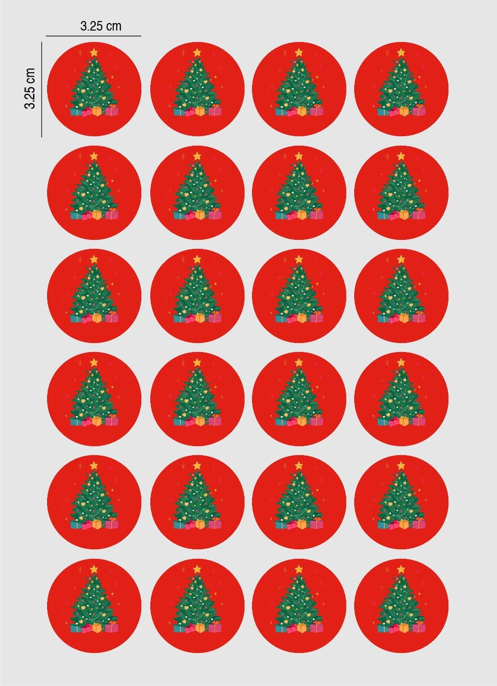 Merry Christmas Sticker