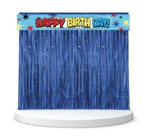 Happy Birthday Foil Banner