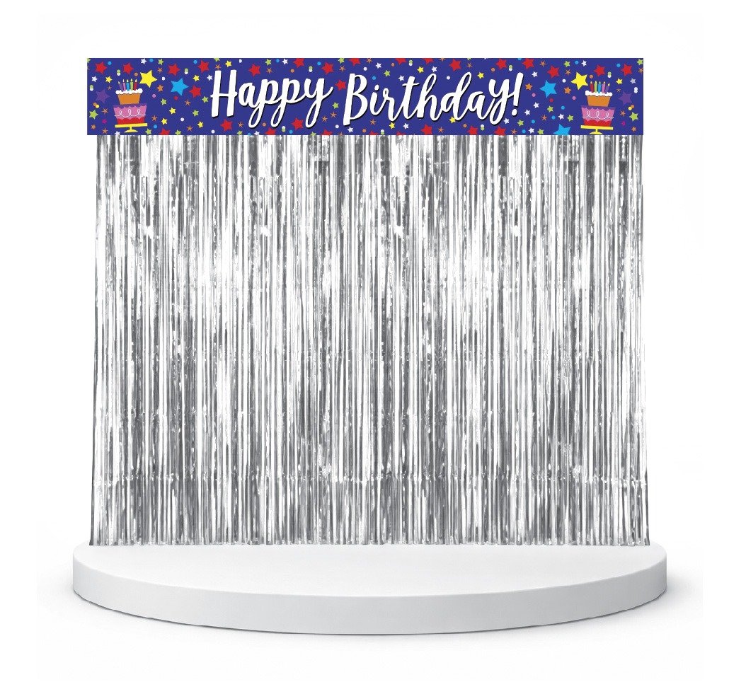 Happy Birthday Foil Banner