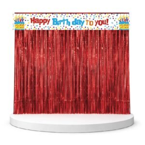 Happy Birthday Foil Banner