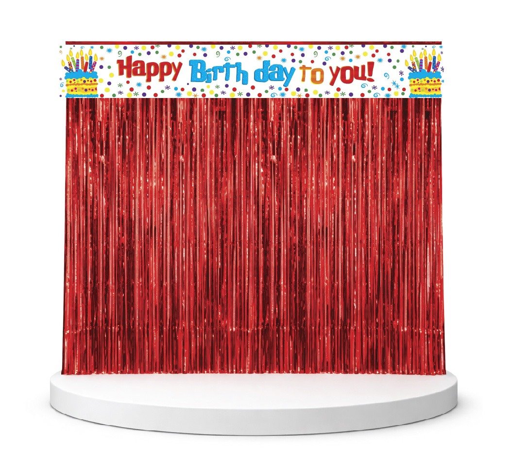 Happy Birthday Foil Banner