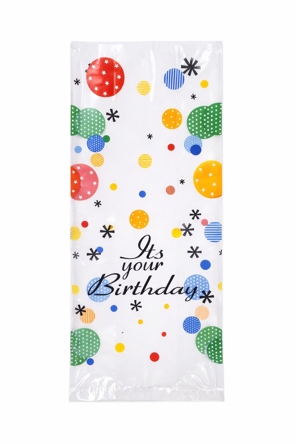 Happy Birthday Cellophane Bags