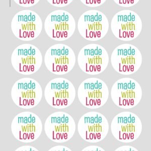 Made with Love Sticker