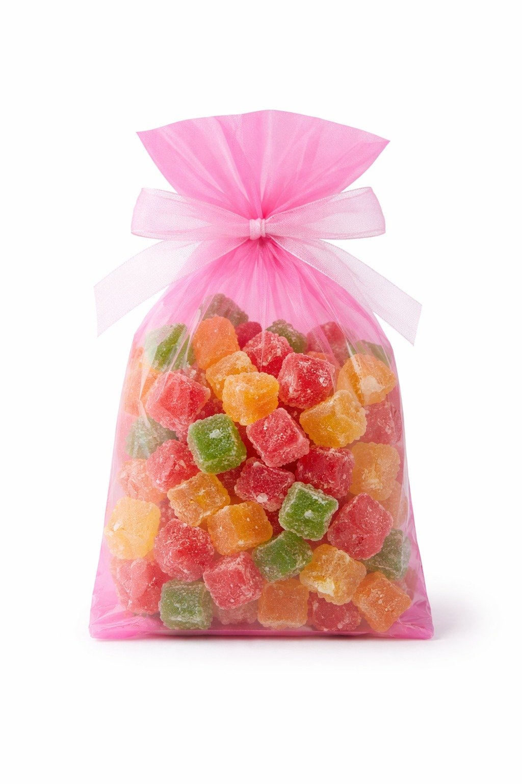 Pink Cellophane Bags