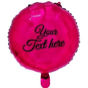 Personalized Message Balloon