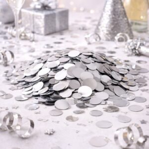 Silver Foil Confetti