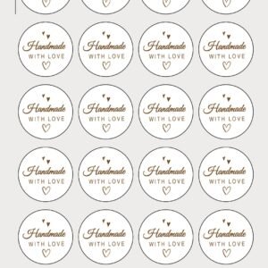 Handmade with Love Sticker