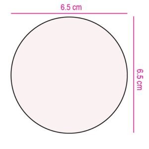 Customised Sticker Logo Size