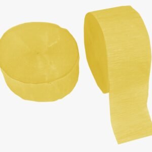 Party Streamer Yellow