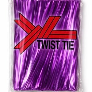 Purple Aluminium Twist tie